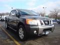 2009 Timberline Green Nissan Titan LE Crew Cab 4x4  photo #16