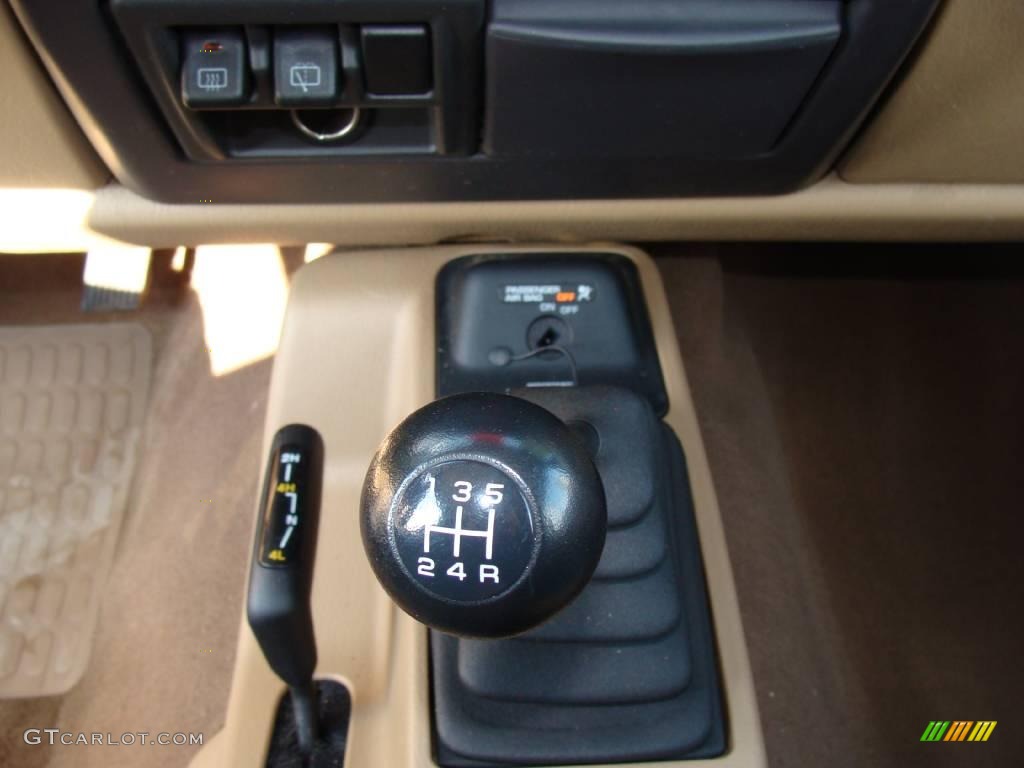 2002 Wrangler Sahara 4x4 - Black / Camel Beige/Dark Green photo #13