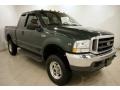 Dark Highland Green Metallic 2003 Ford F350 Super Duty Lariat SuperCab 4x4