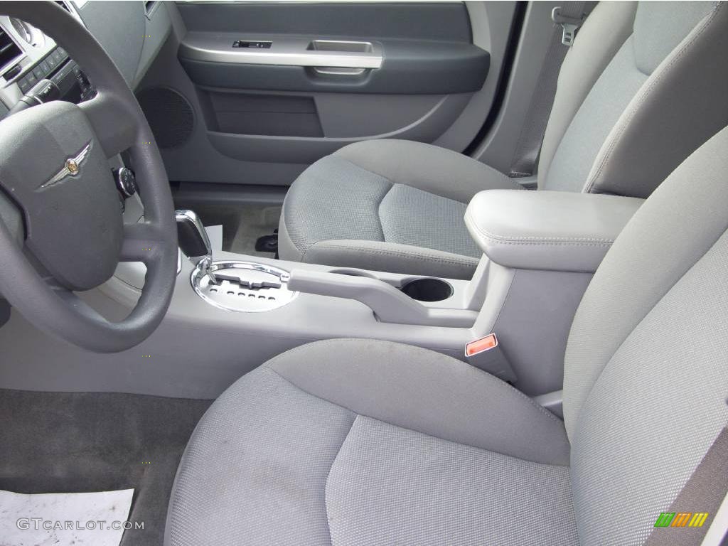 2008 Sebring Touring Sedan - Bright Silver Metallic / Dark Slate Gray/Light Slate Gray photo #13