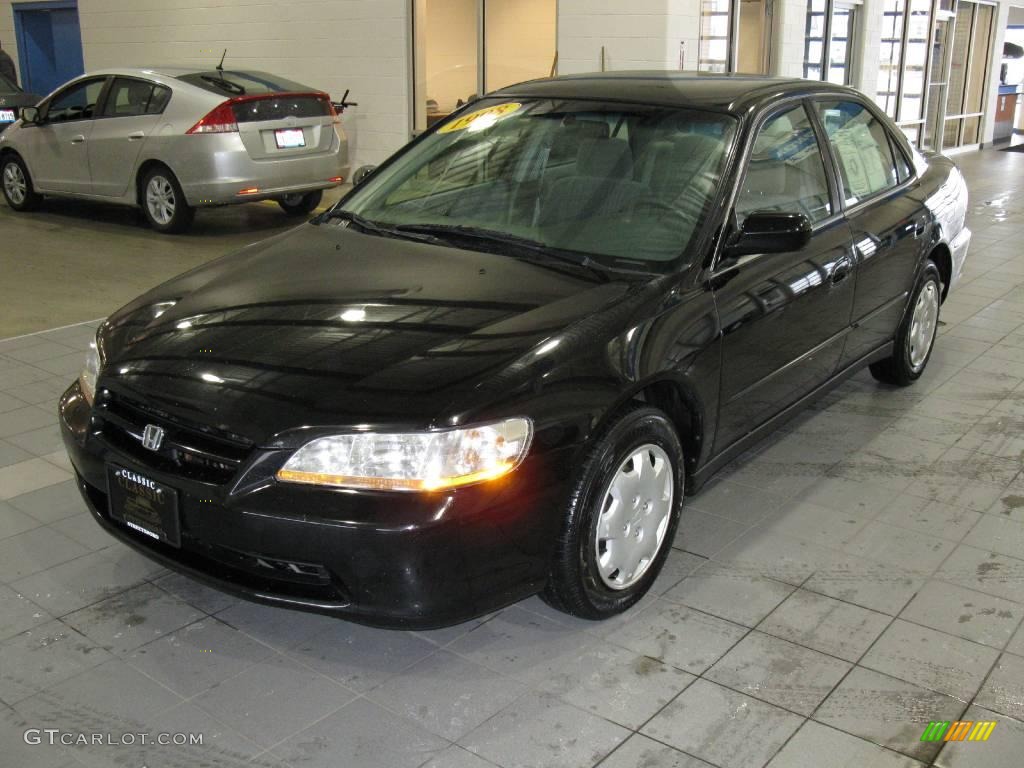 1998 Accord LX Sedan - Flamenco Black Pearl / Quartz photo #2