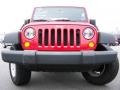 2008 Red Rock Crystal Pearl Jeep Wrangler X 4x4  photo #3