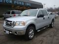 2008 Silver Metallic Ford F150 XLT SuperCrew 4x4  photo #12