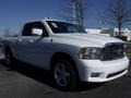 2010 Stone White Dodge Ram 1500 Sport Quad Cab  photo #4