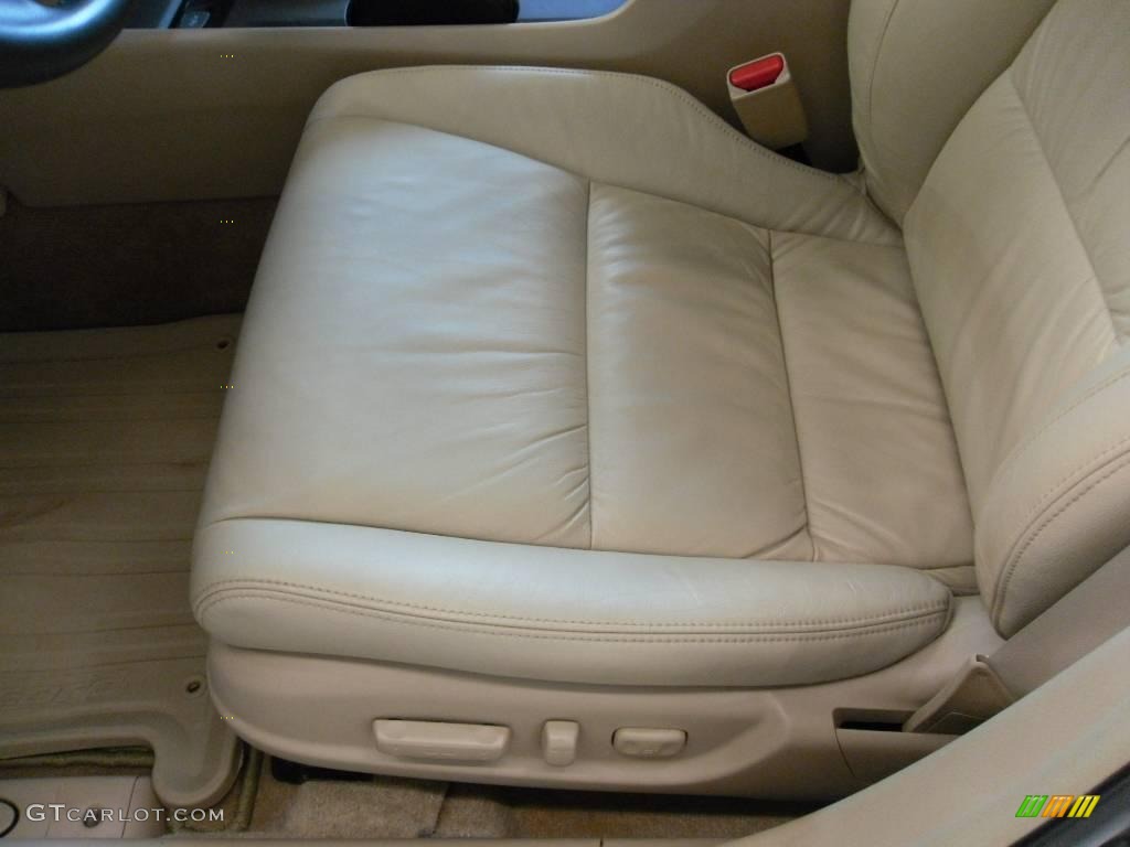 2008 Accord EX-L Sedan - Taffeta White / Ivory photo #8