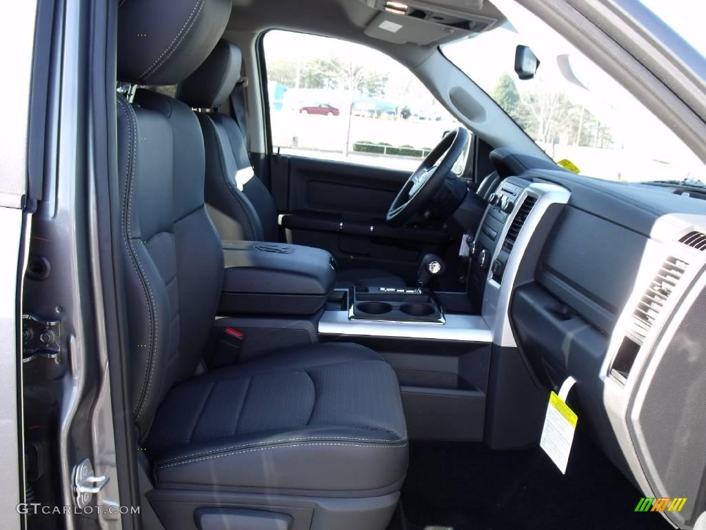 2010 Ram 1500 SLT Crew Cab - Mineral Gray Metallic / Dark Slate/Medium Graystone photo #10