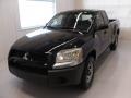 2006 Carbide Black Mitsubishi Raider LS Extended Cab  photo #1