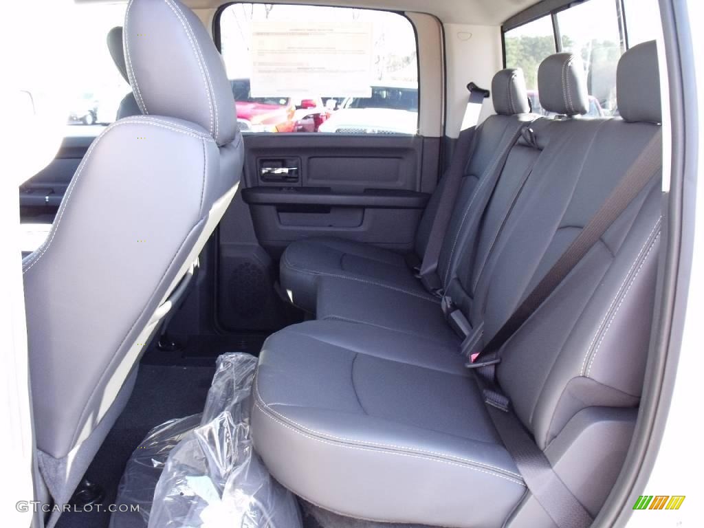 2010 Ram 1500 SLT Crew Cab - Stone White / Dark Slate Gray photo #8