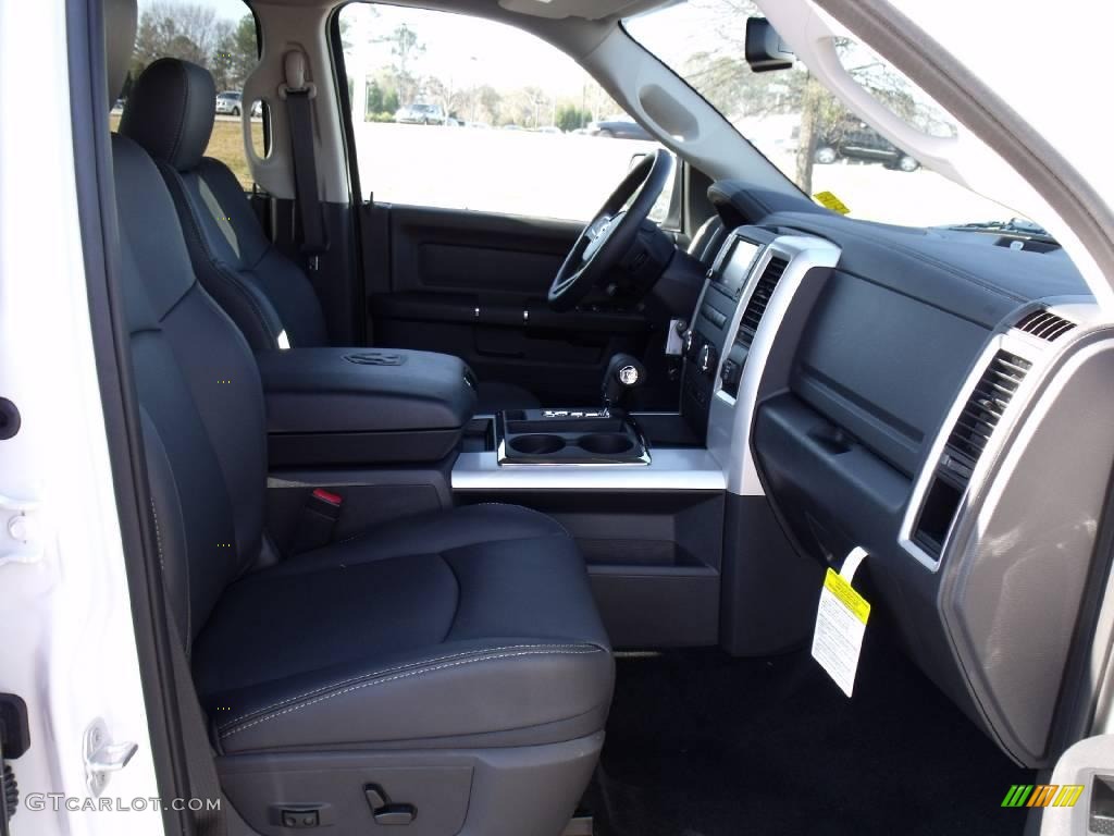 2010 Ram 1500 SLT Crew Cab - Stone White / Dark Slate Gray photo #10