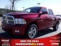 2010 Inferno Red Crystal Pearl Dodge Ram 1500 SLT Crew Cab  photo #1