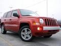 2008 Sunburst Orange Pearl Jeep Patriot Limited 4x4  photo #1