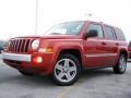 2008 Sunburst Orange Pearl Jeep Patriot Limited 4x4  photo #5