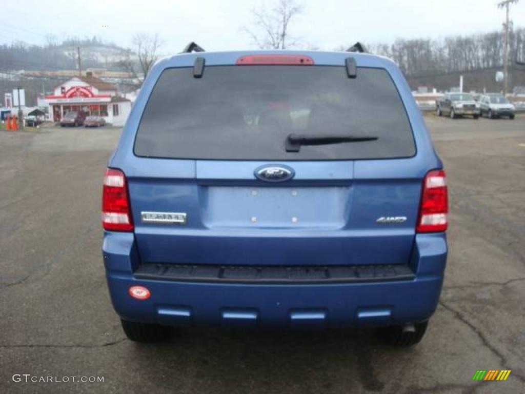 2009 Escape XLT V6 4WD - Sport Blue Metallic / Stone photo #3