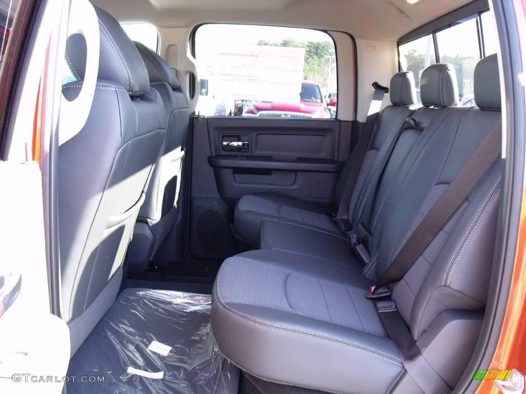 2010 Ram 1500 SLT Crew Cab - Mango Tango Pearl / Dark Slate Gray photo #8