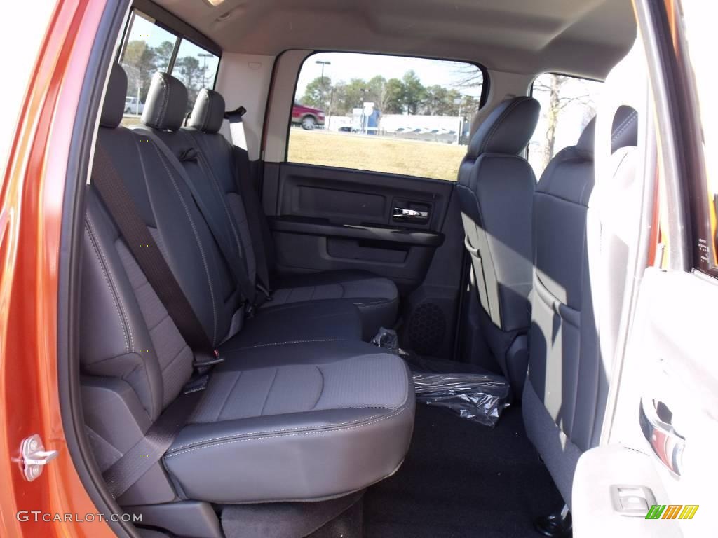 2010 Ram 1500 SLT Crew Cab - Mango Tango Pearl / Dark Slate Gray photo #9