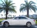 Diamond White Metallic 2010 Mercedes-Benz S 63 AMG Sedan