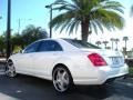 2010 Diamond White Metallic Mercedes-Benz S 63 AMG Sedan  photo #8