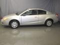 2005 Silver Nickel Saturn ION 2 Quad Coupe  photo #2