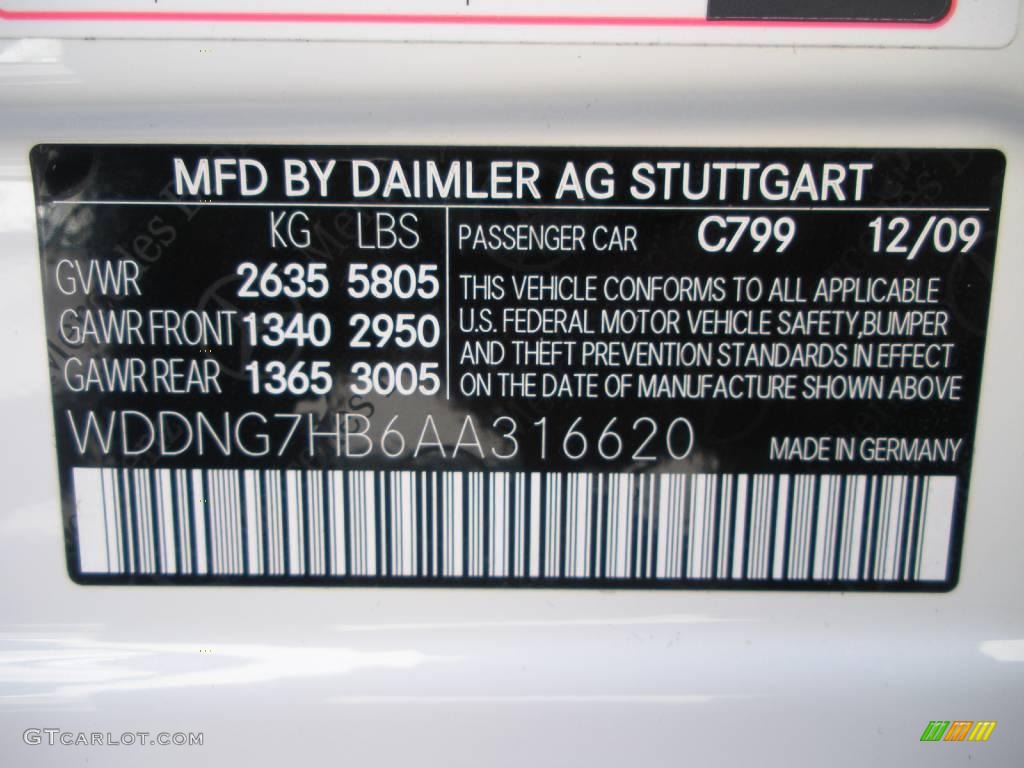 2010 S 63 AMG Sedan - Diamond White Metallic / Black photo #29