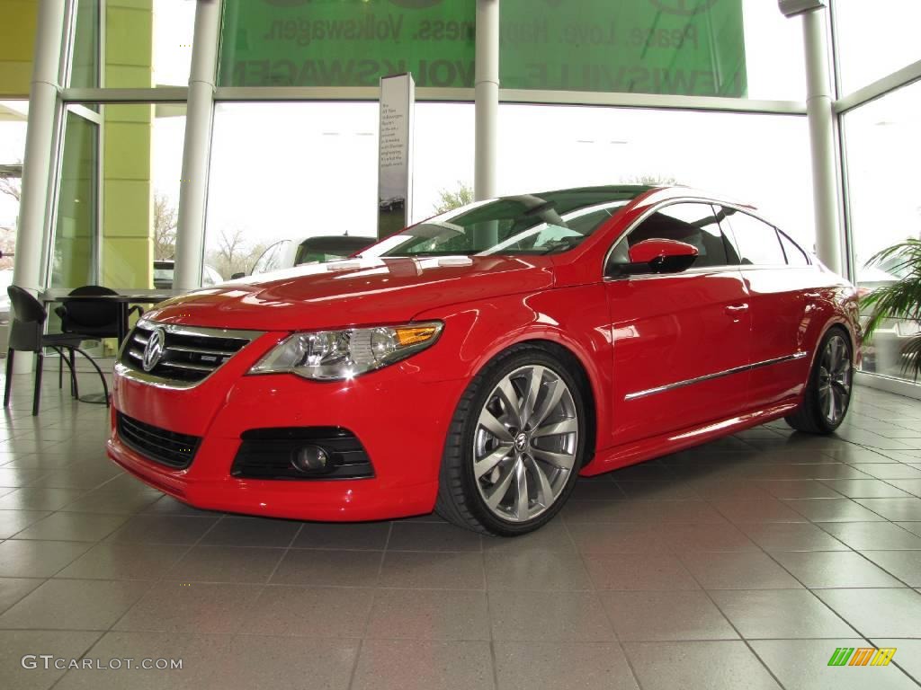 2010 Tornado Red Volkswagen CC Luxury #25537953 | GTCarLot.com - Car Color  Galleries