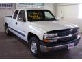 2002 Summit White Chevrolet Silverado 1500 LS Extended Cab 4x4  photo #2