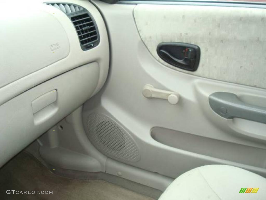 2003 Accent GL Coupe - Quartz Green Metallic / Beige photo #17