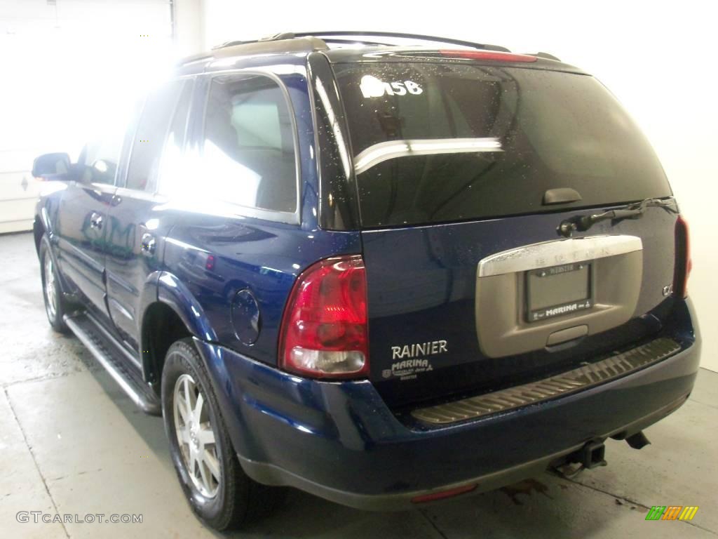 2004 Rainier CXL AWD - Indigo Blue Metallic / Light Cashmere photo #8