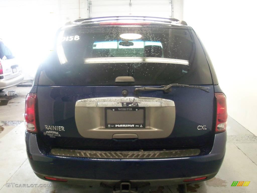 2004 Rainier CXL AWD - Indigo Blue Metallic / Light Cashmere photo #9