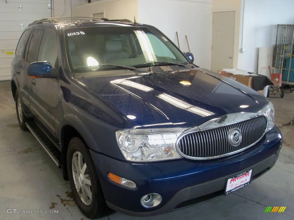 2004 Rainier CXL AWD - Indigo Blue Metallic / Light Cashmere photo #12