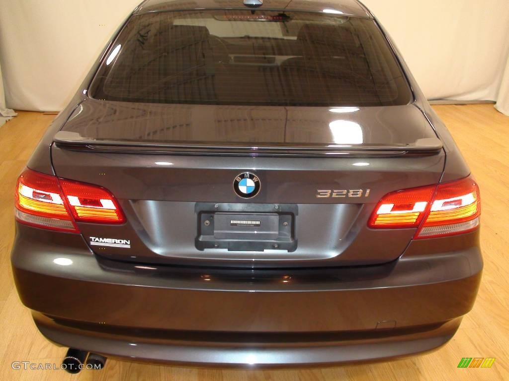 2007 3 Series 328i Coupe - Sparkling Graphite Metallic / Grey photo #6