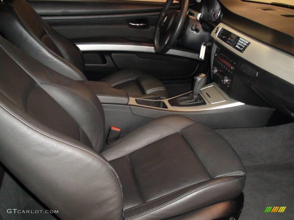 2007 3 Series 328i Coupe - Sparkling Graphite Metallic / Grey photo #9