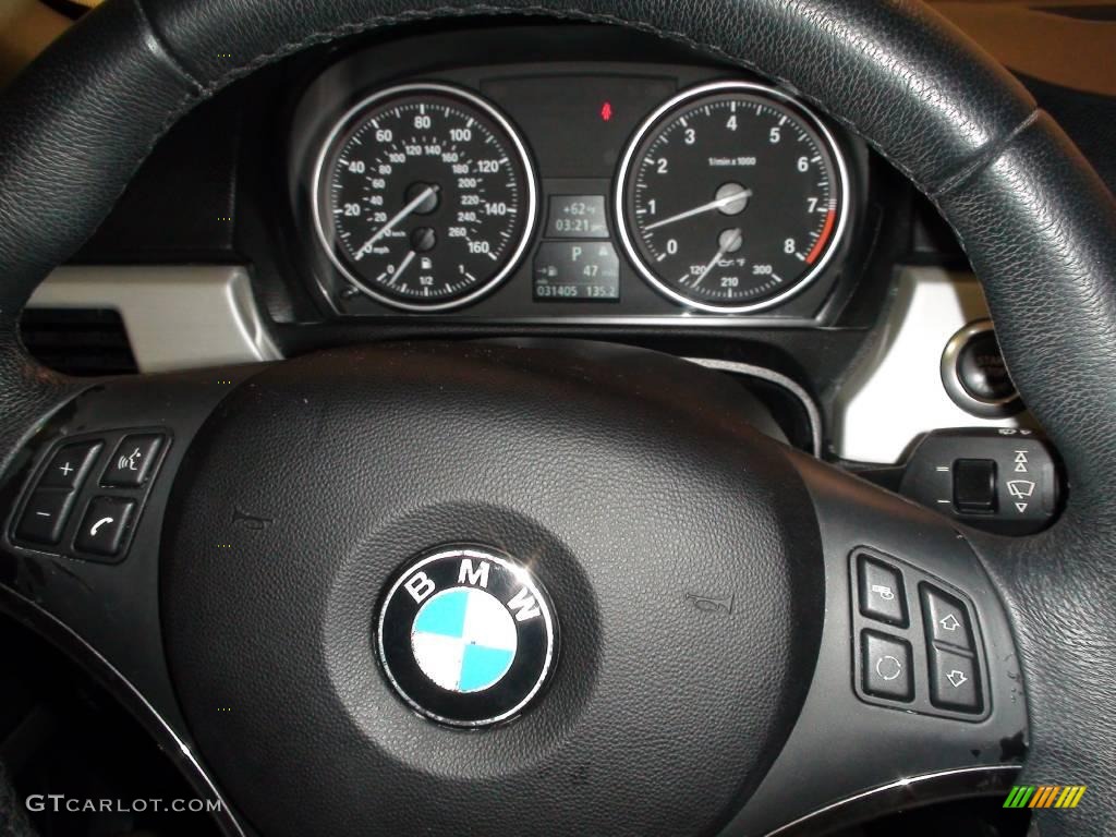 2007 3 Series 328i Coupe - Sparkling Graphite Metallic / Grey photo #11