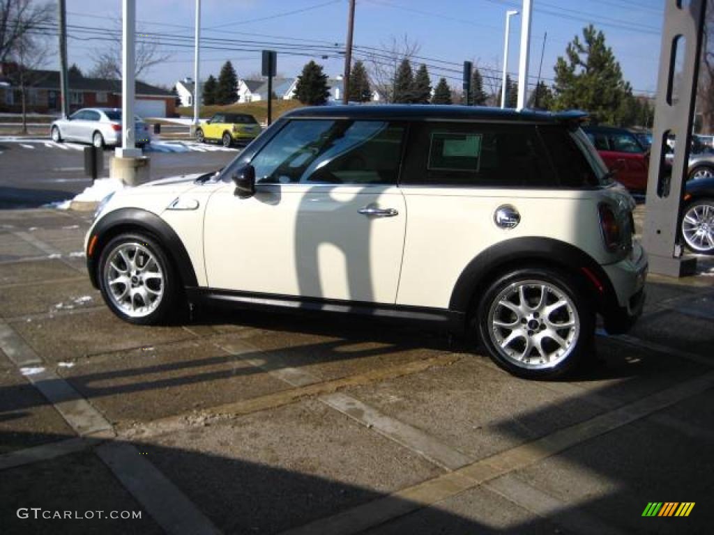 2007 Cooper S Hardtop - Pepper White / Grey/Carbon Black photo #5