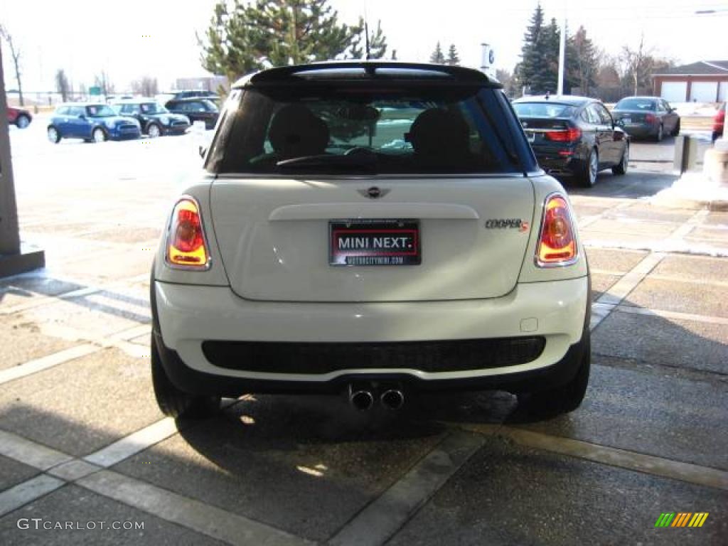 2007 Cooper S Hardtop - Pepper White / Grey/Carbon Black photo #7