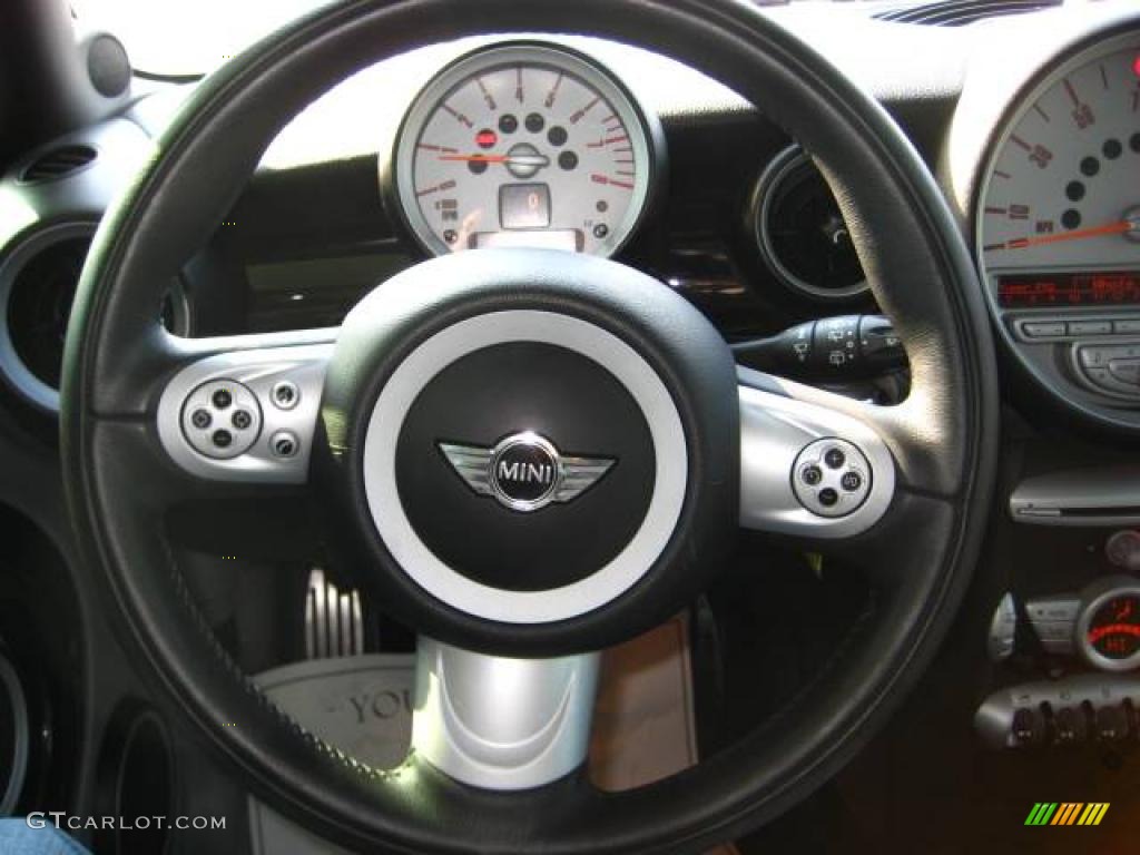 2007 Cooper S Hardtop - Pepper White / Grey/Carbon Black photo #20