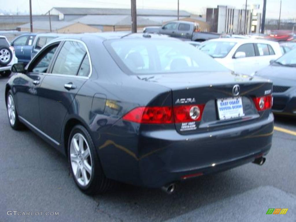 2005 TSX Sedan - Carbon Gray Pearl / Ebony photo #5