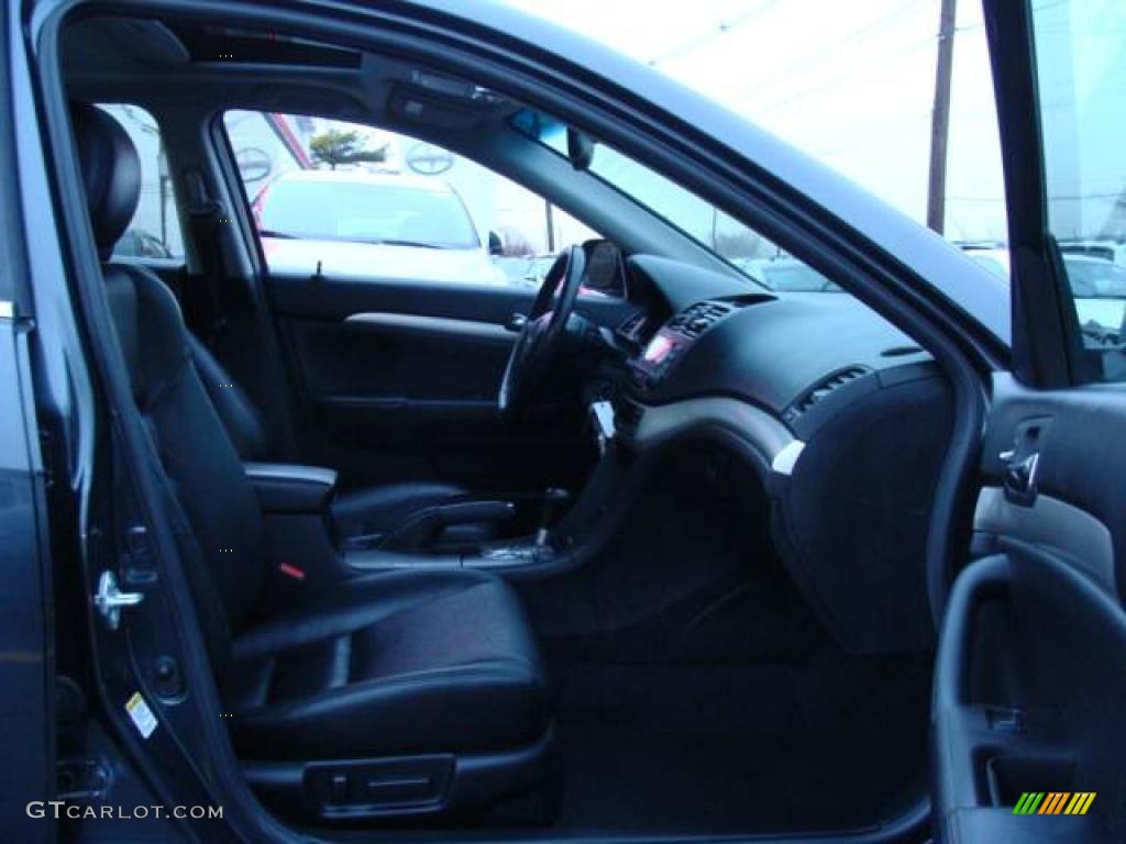 2005 TSX Sedan - Carbon Gray Pearl / Ebony photo #8