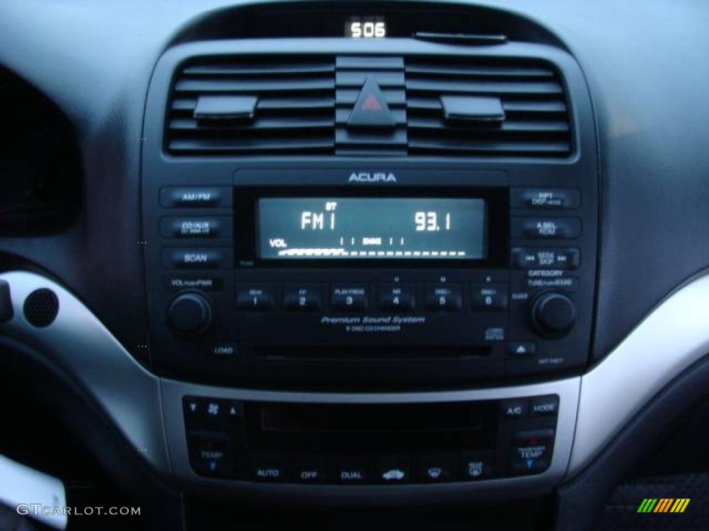 2005 TSX Sedan - Carbon Gray Pearl / Ebony photo #11