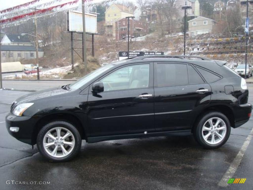 2009 RX 350 AWD - Obsidian Black / Parchment photo #1