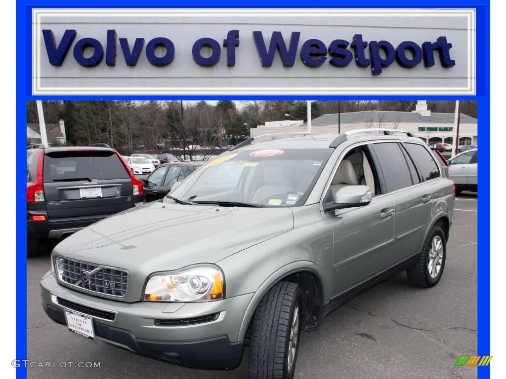 2007 XC90 V8 AWD - Willow Green Metallic / Taupe photo #1