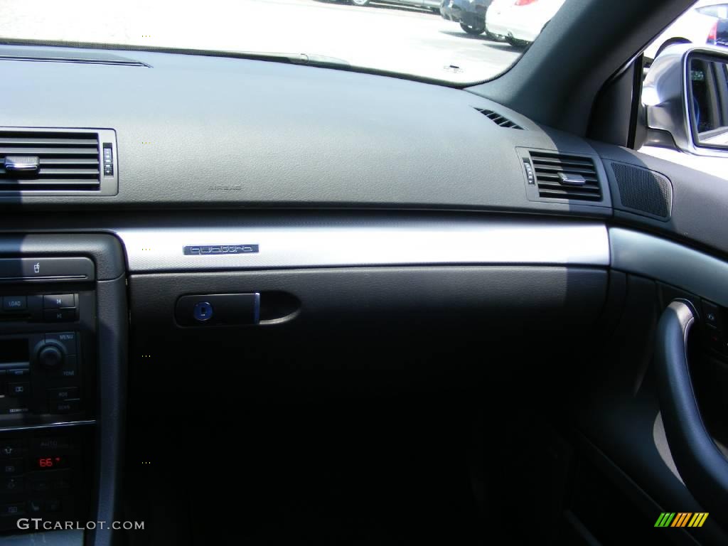 2004 S4 4.2 quattro Sedan - Moro Blue Pearl Effect / Black/Blue photo #21