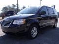 2009 Brilliant Black Crystal Pearl Chrysler Town & Country Touring  photo #4