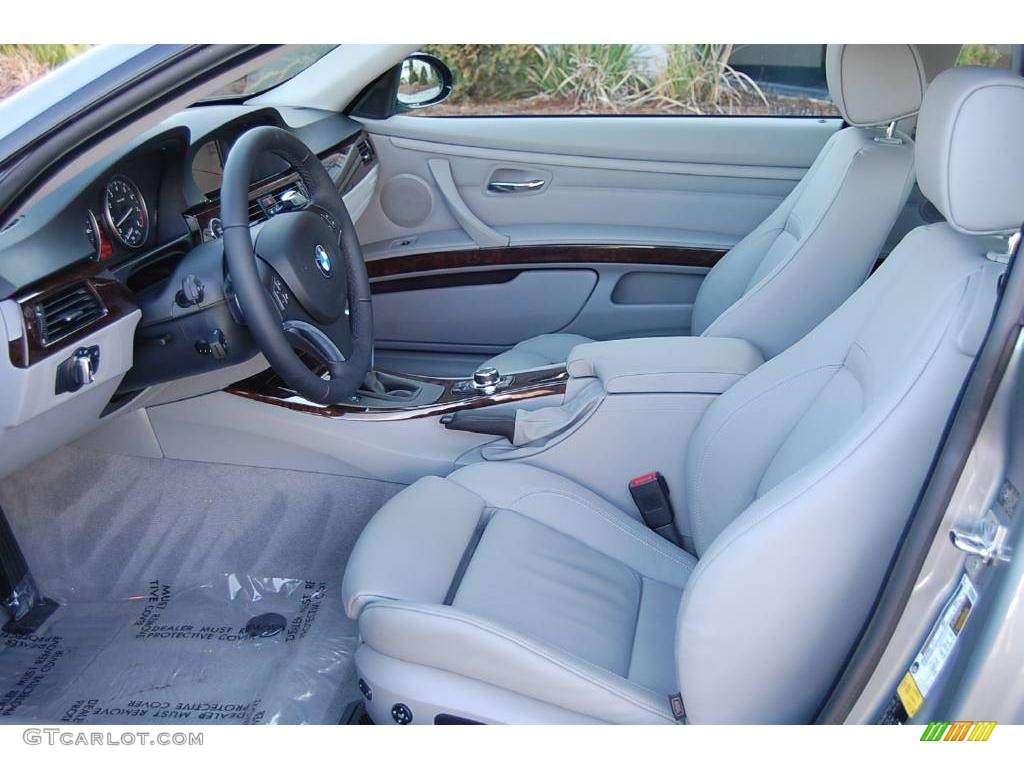 2009 3 Series 335i Coupe - Space Grey Metallic / Grey photo #4