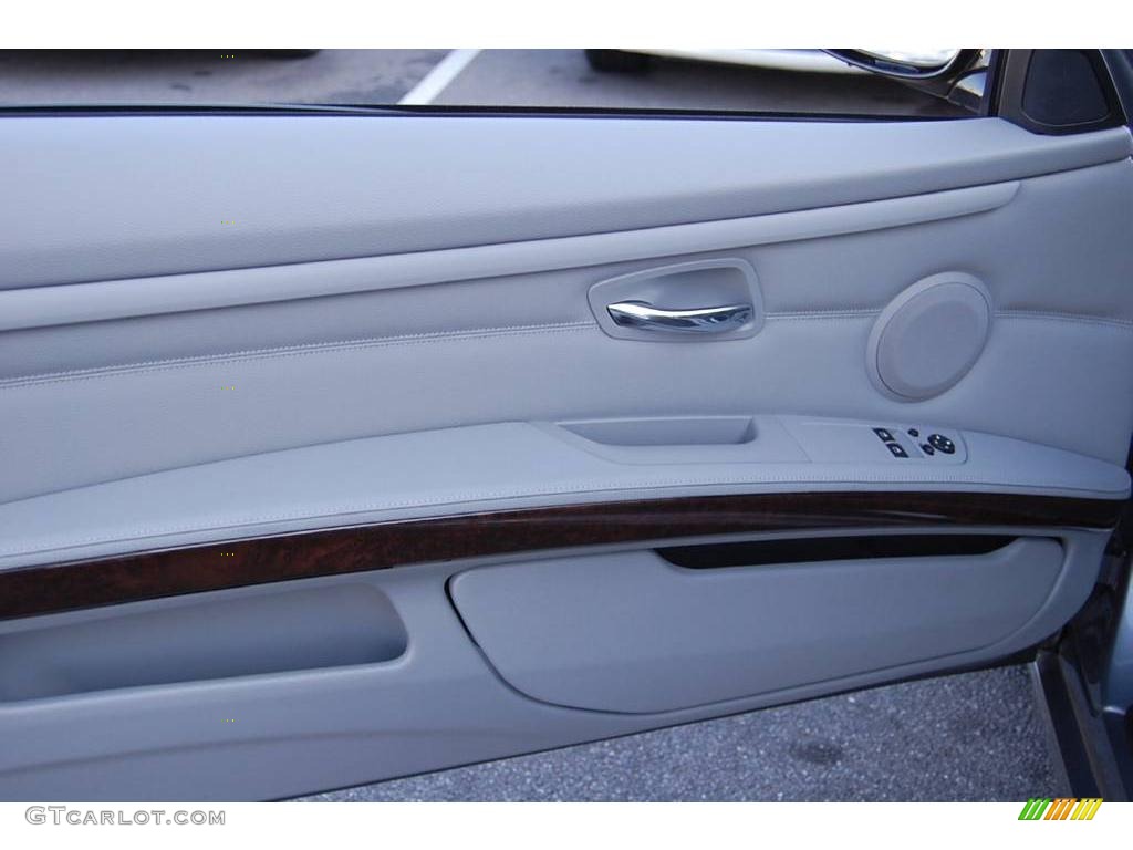 2009 3 Series 335i Coupe - Space Grey Metallic / Grey photo #6