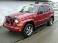 2005 Inferno Red Crystal Pearl Jeep Liberty Renegade 4x4  photo #1