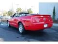 Torch Red - Mustang V6 Deluxe Convertible Photo No. 20