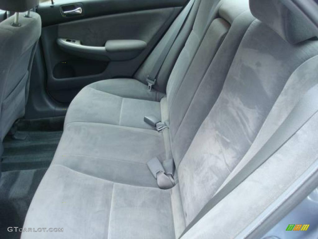2007 Accord EX Sedan - Cool Blue Metallic / Gray photo #11