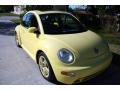 2001 Yellow Volkswagen New Beetle Sport Edition Coupe  photo #21