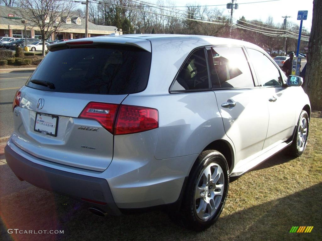 2007 MDX  - Billet Silver Metallic / Ebony photo #5