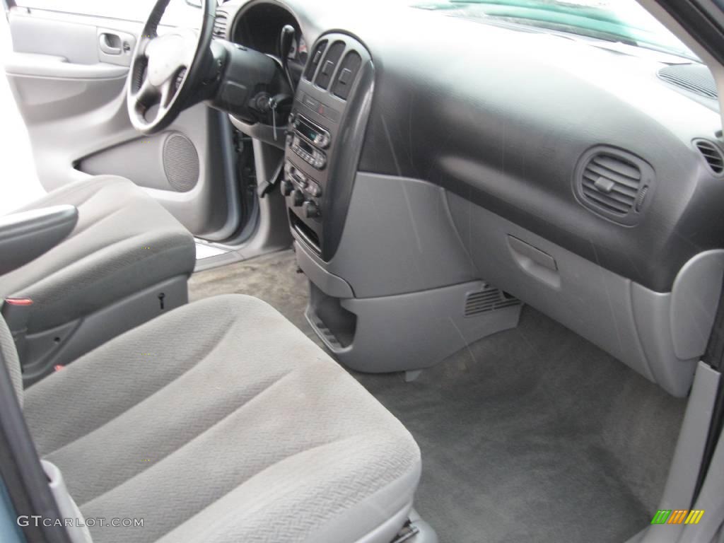 2006 Grand Caravan SXT - Butane Blue Pearl / Medium Slate Gray photo #18